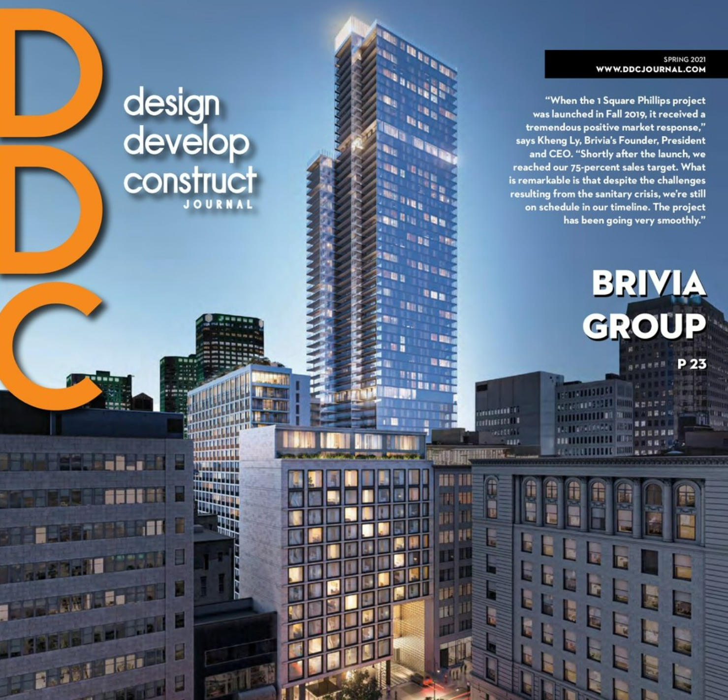 DDC Journal Cover - Spring 2021