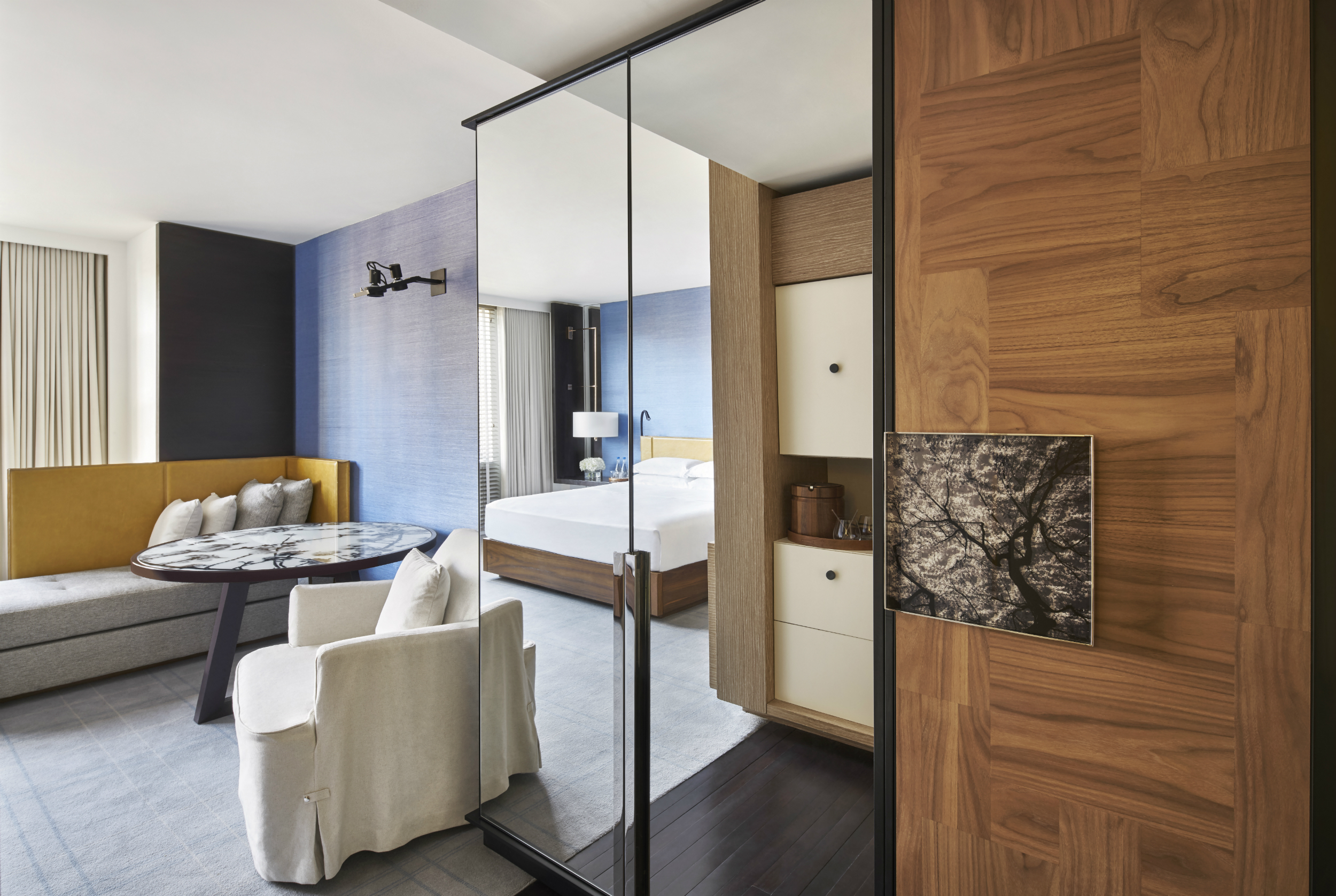 Park Hyatt deluxe king guestroom in Washington, DC