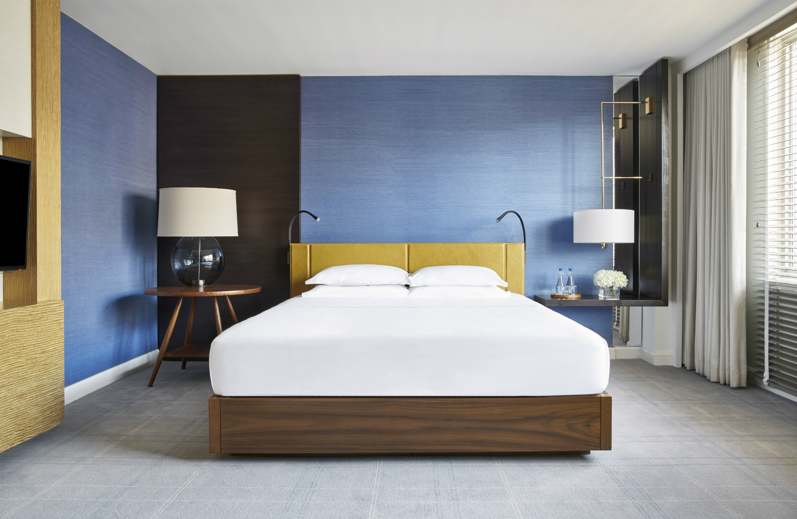 Park Hyatt king bed guestroom