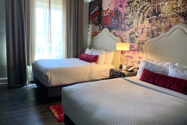 Two double bed guestroom at Hotel Indigo Atlanta Midtown