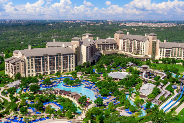 Aerial view of JW Marriott San Antonio Hill Country Resort and Spa