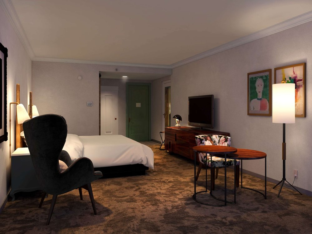 Hilton Pearl River guestroom